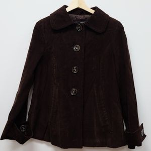 Women Suit Black Rivet Size M